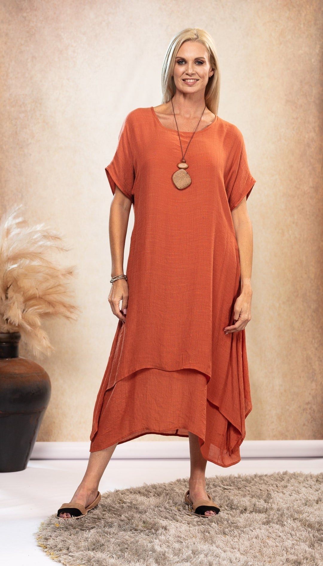 Camille | Rilassato Flow Maxi Abito