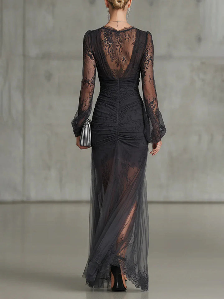Greycienne | Grigio Scuro Pizzo Maxi