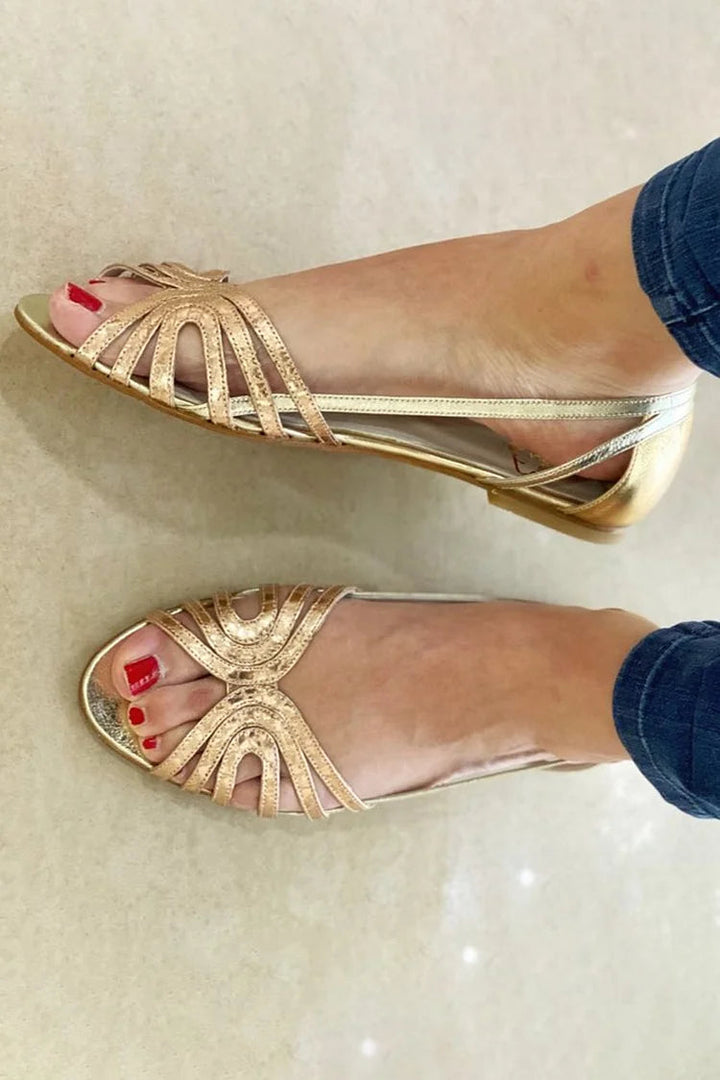 Raelene | Semplice Oro Estate Sandali
