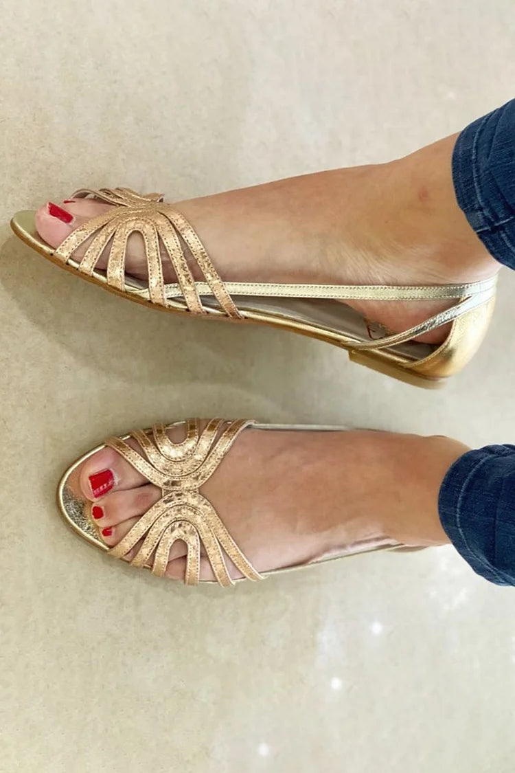 Éléonore™ | Golden Estate Leggero Sandali