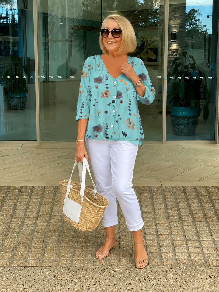 Arna | Floreale Tunic Camicetta