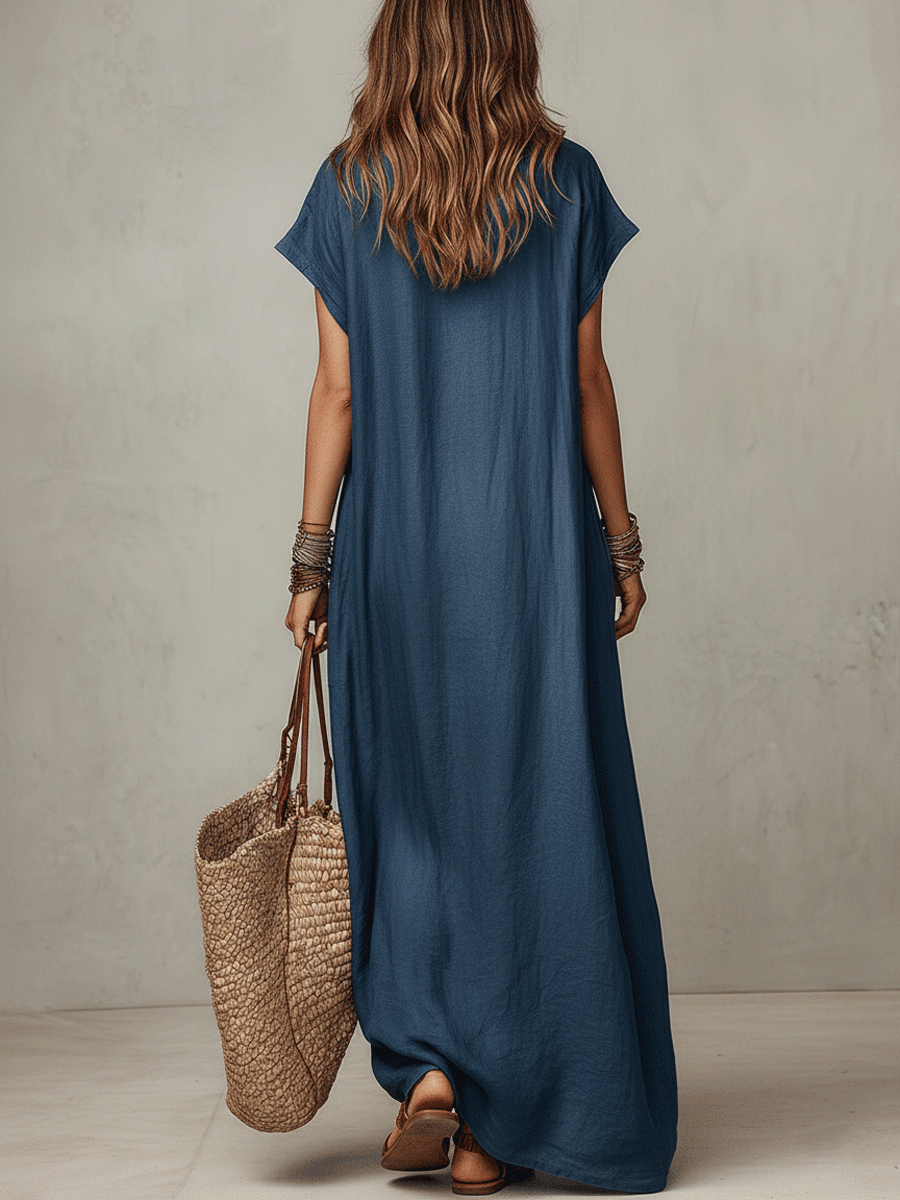 Maple | Rilassato Flow Maxi Abito