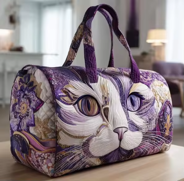 Catherine | Fatto a Mano Morbido Traveler Borsa