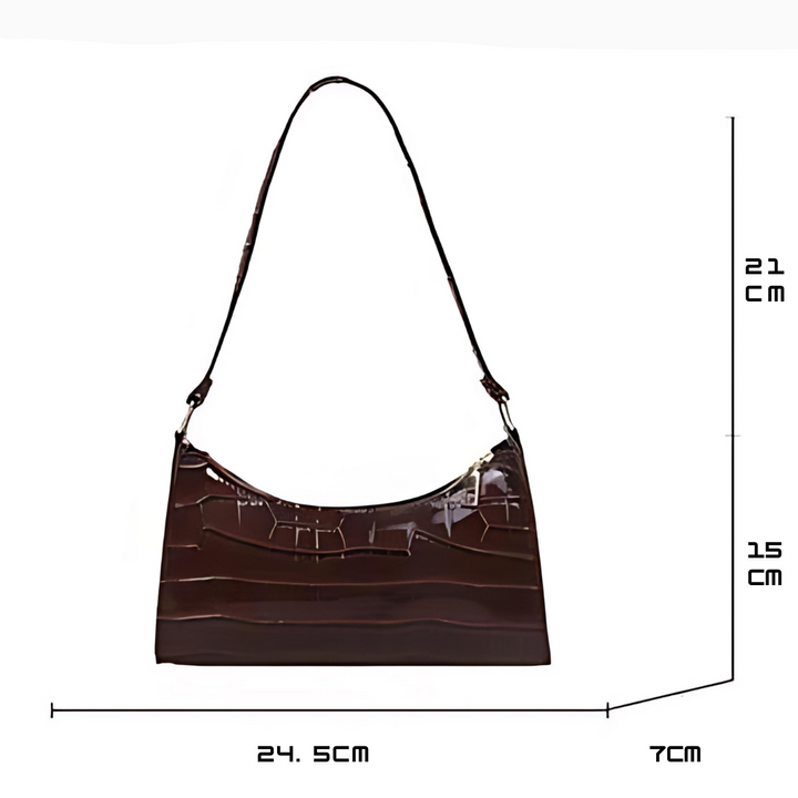 Elandria | Glossy Shoulder Borsa