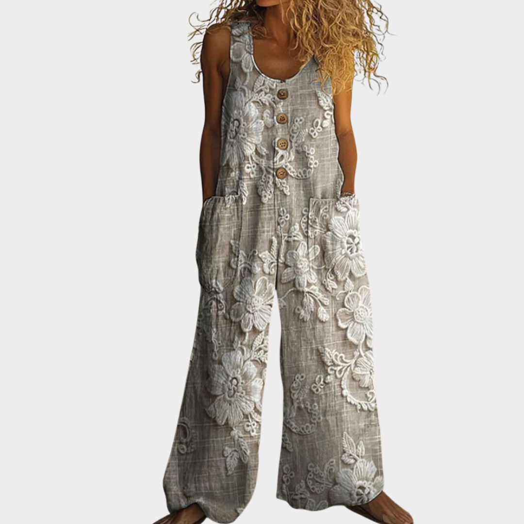 Goldie | Paisley Stampa Casual Tuta