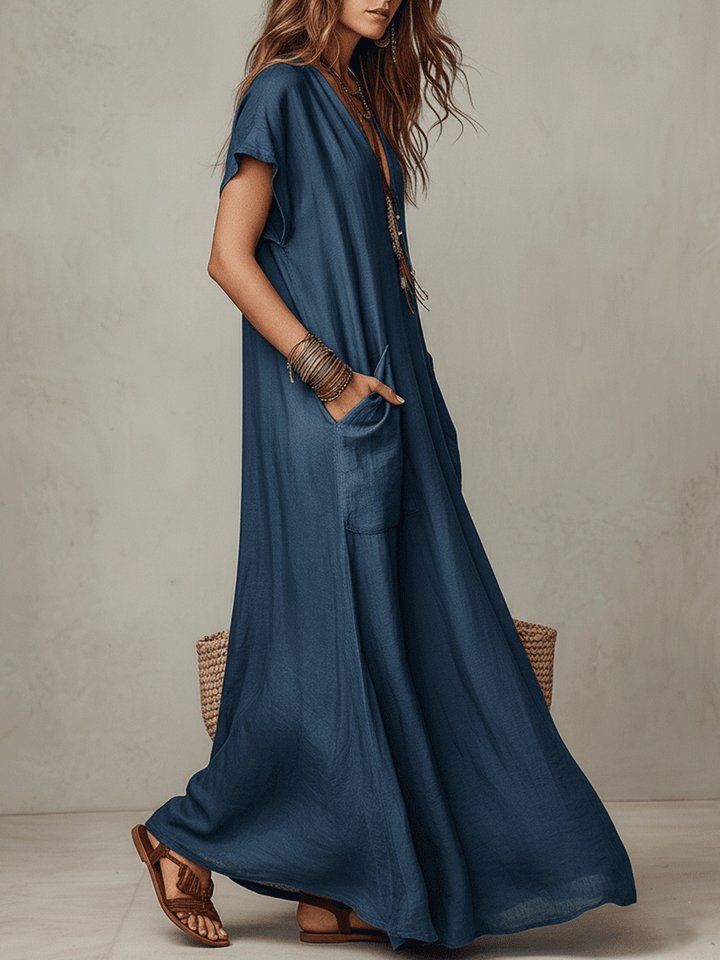 Maple | Rilassato Flow Maxi Abito