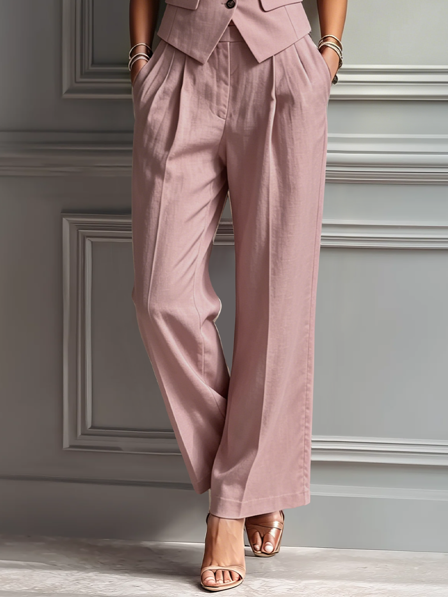 Zara | Rosa Lino Vest Completo
