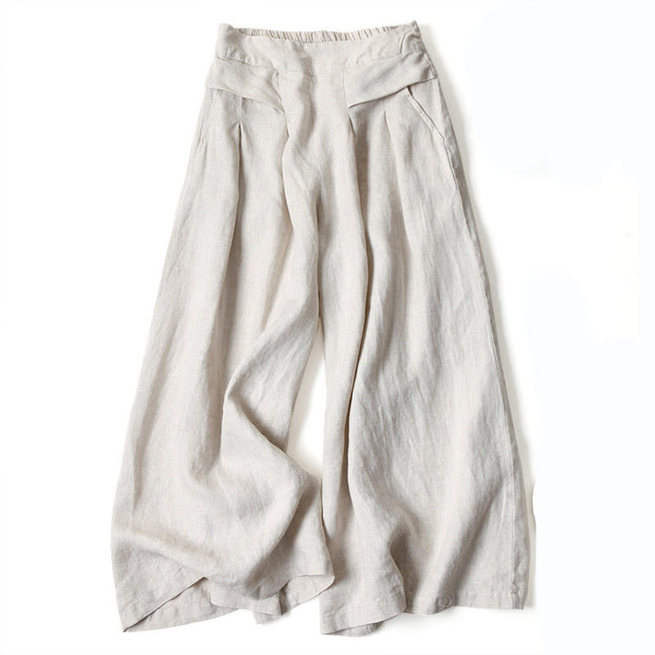 Honor | Fluid Gamba Larga Lino Culottes