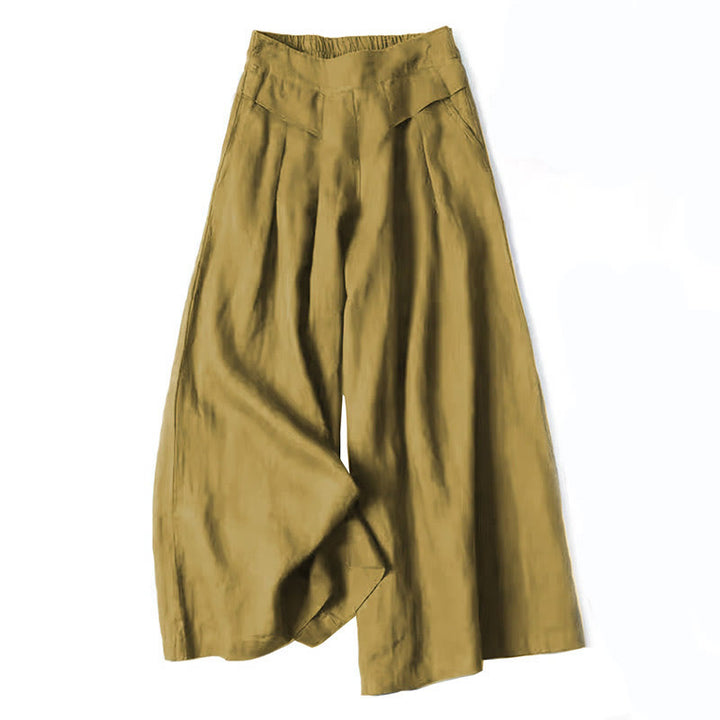 Honor | Fluid Gamba Larga Lino Culottes