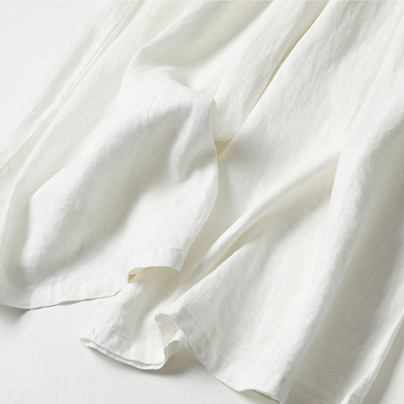 Honor | Fluid Gamba Larga Lino Culottes