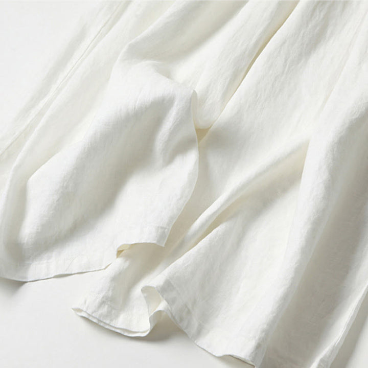 Honor | Fluid Gamba Larga Lino Culottes