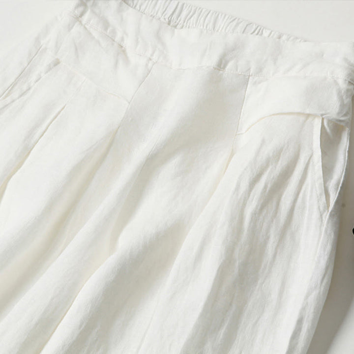 Honor | Fluid Gamba Larga Lino Culottes