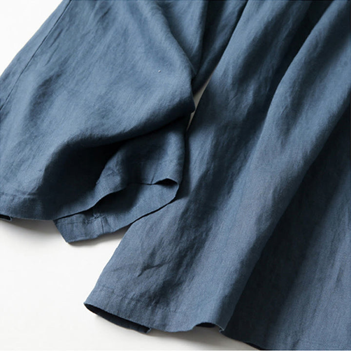 Honor | Fluid Gamba Larga Lino Culottes