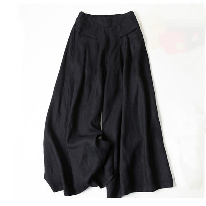 Honor | Fluid Gamba Larga Lino Culottes