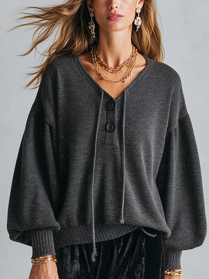 Sophia | Nero Maglia Top And Velluto Gonna