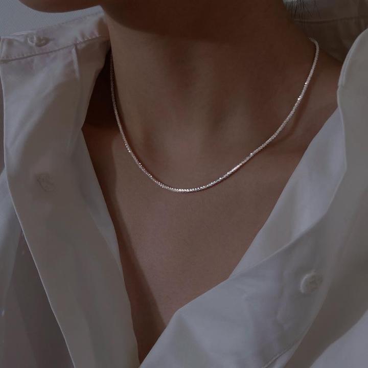 Starry Leggero Collana Argento Completo