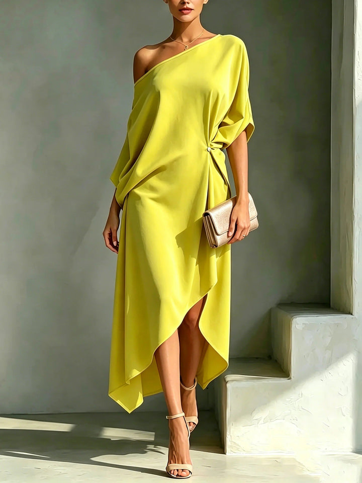 Clara | Abito Elegante Asimmetrico