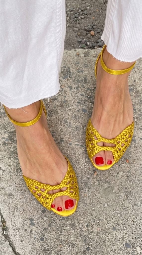 Bubs | Semplice Braided Oro Estate Sandali