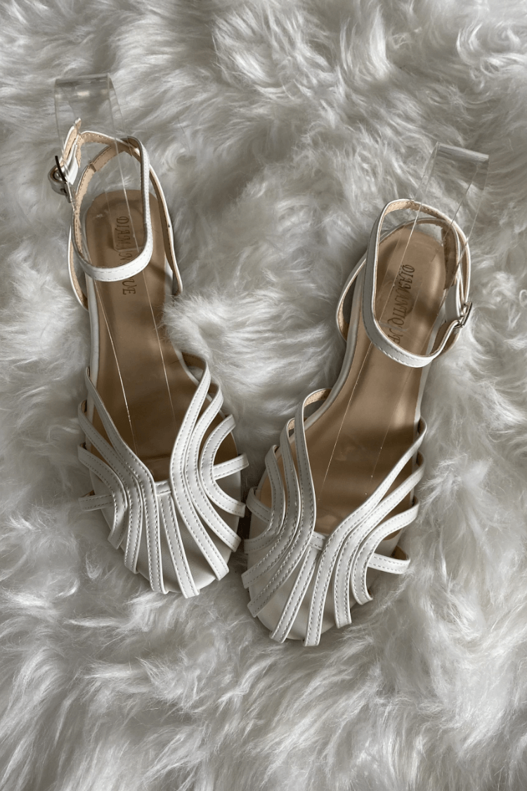 Jorjie | Semplice Jewelled Oro Estate Sandali