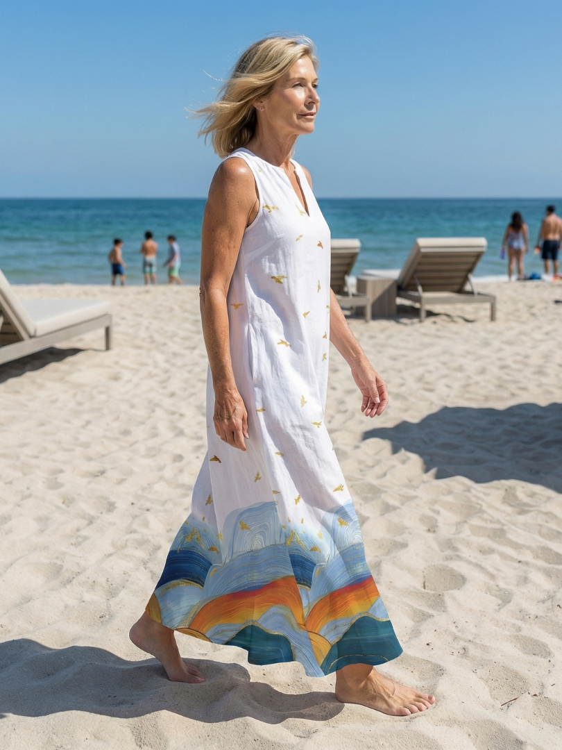 Caelia | Maxi Abito a Linea Morbida
