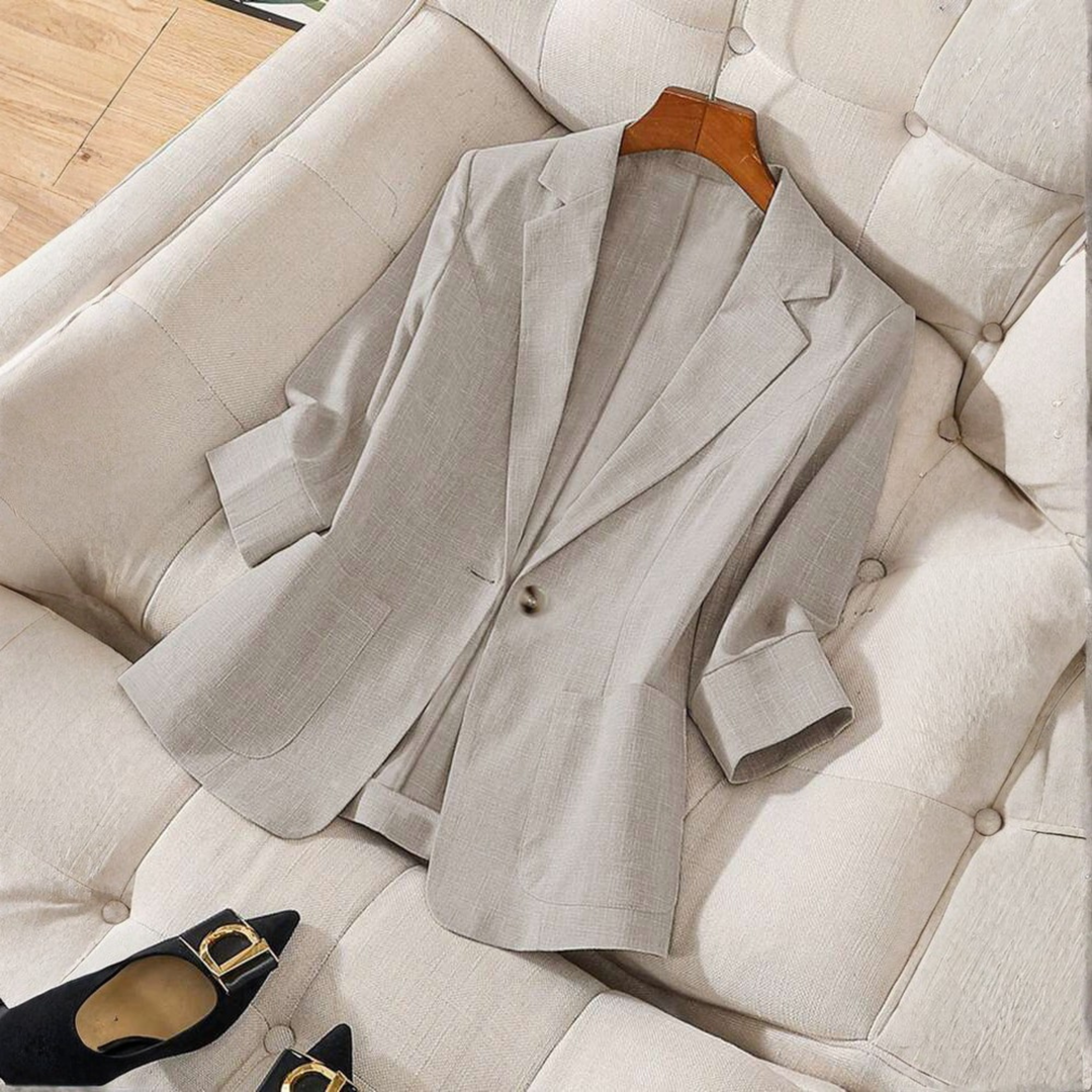Gillian | Classy Button Front Manica Lunga