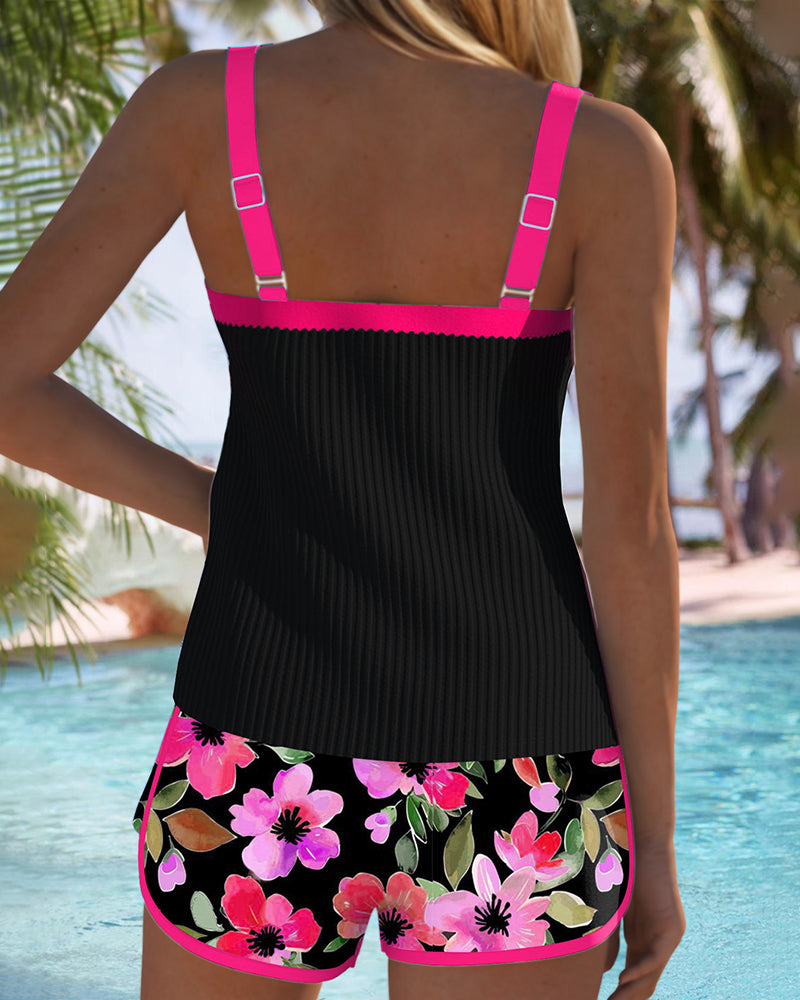 Matilda | Tankini Due Pezzi da Spiaggia con Pantaloni