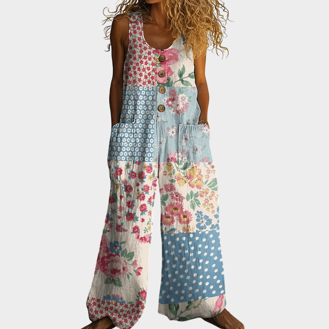 Elodie | Vintage Floreale Tuta