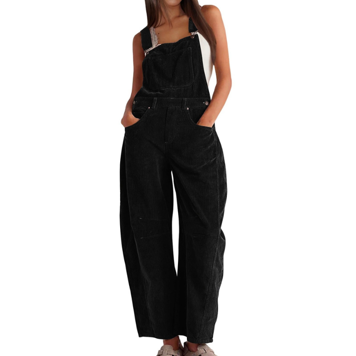 Ethel | Stylish Barrel Gamba Larga Salopette Tuta
