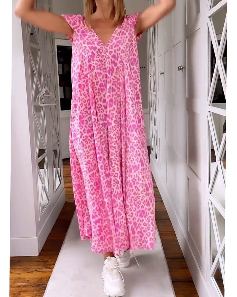 Glaiza | Maxi Abito Scollo a V