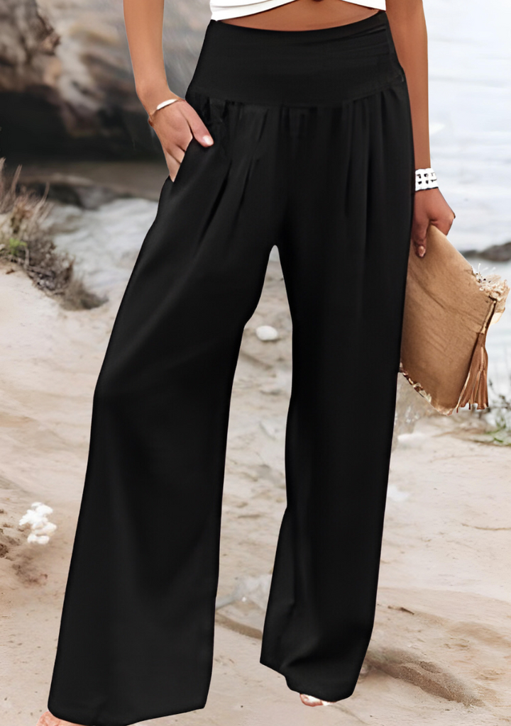 Rhona | Coastal Gamba Larga Spiaggia Pantaloni
