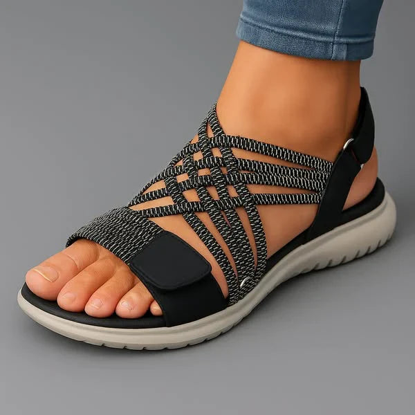 Tarni | Supportive Blu Orthopedic Comfort Sandali