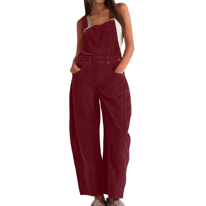 Ethel | Stylish Barrel Gamba Larga Salopette Tuta