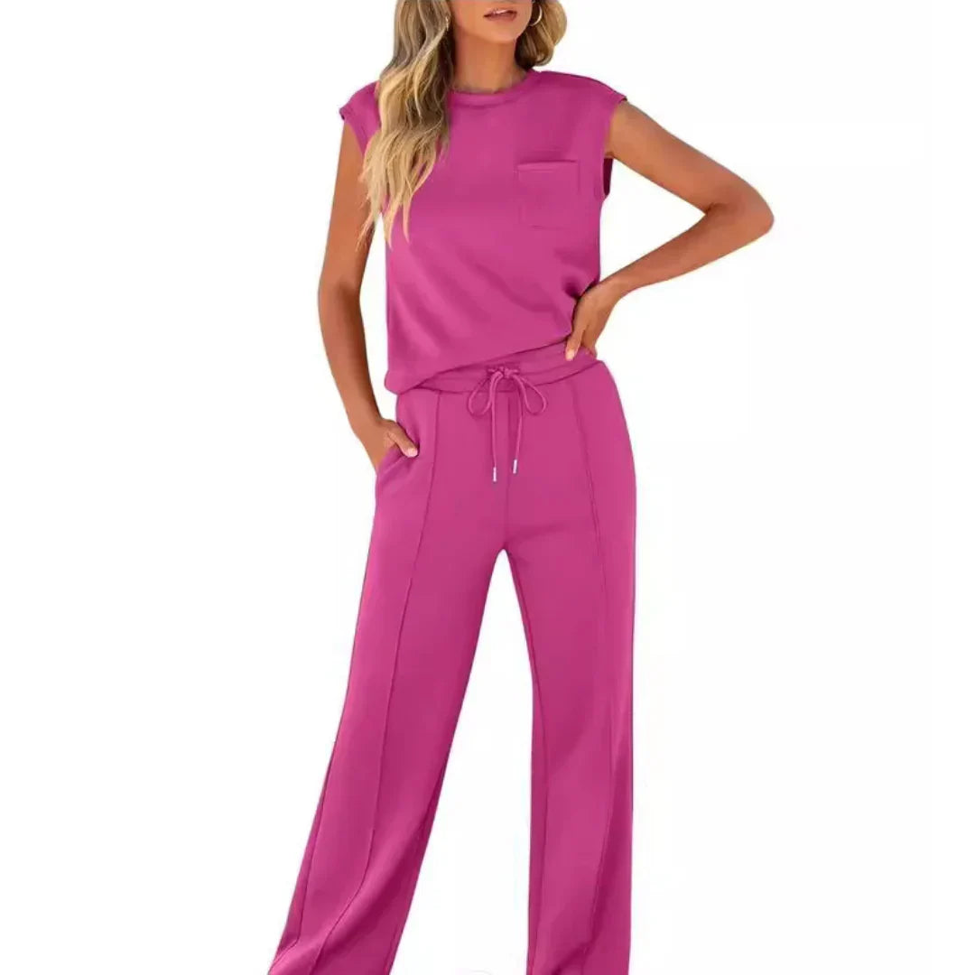 Sorelle | Rosa Rosso Due Pezzi Completo