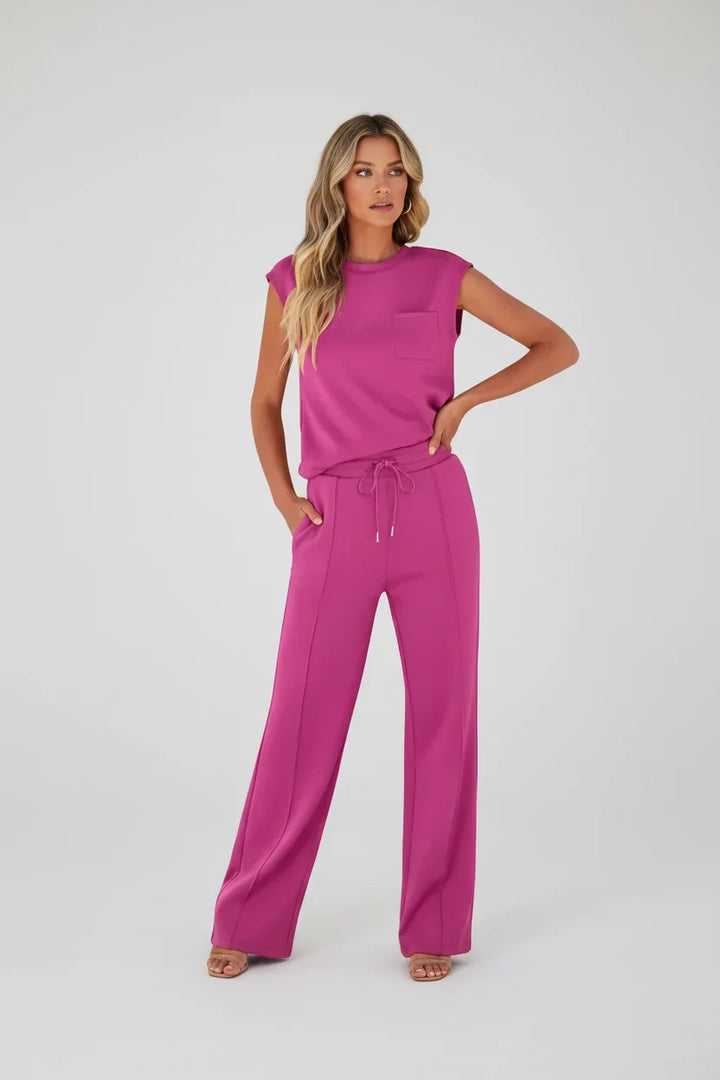 Sorelle | Rosa Rosso Due Pezzi Completo