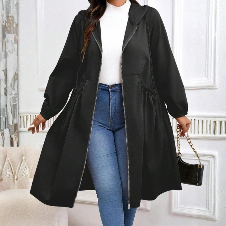 Avril | Zip-Up Hooded Cappotto