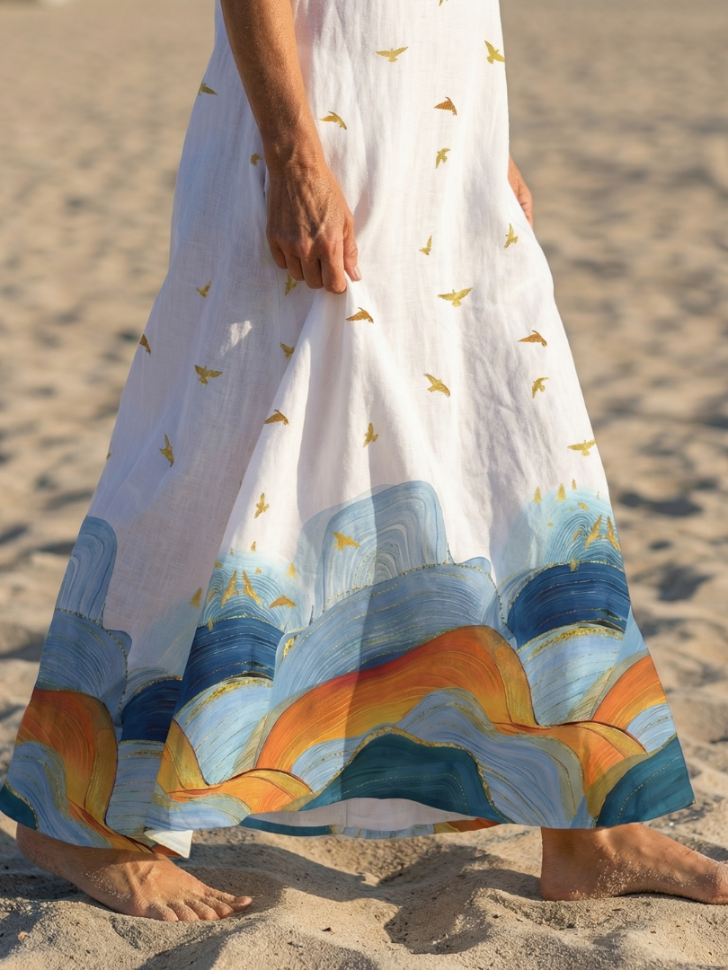Caelia | Maxi Abito a Linea Morbida