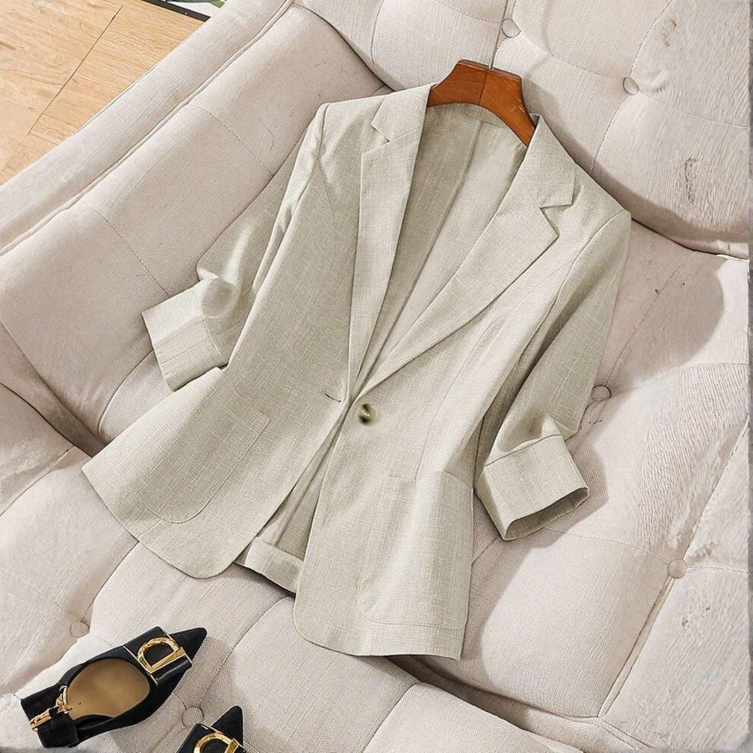 Gillian | Classy Button Front Manica Lunga