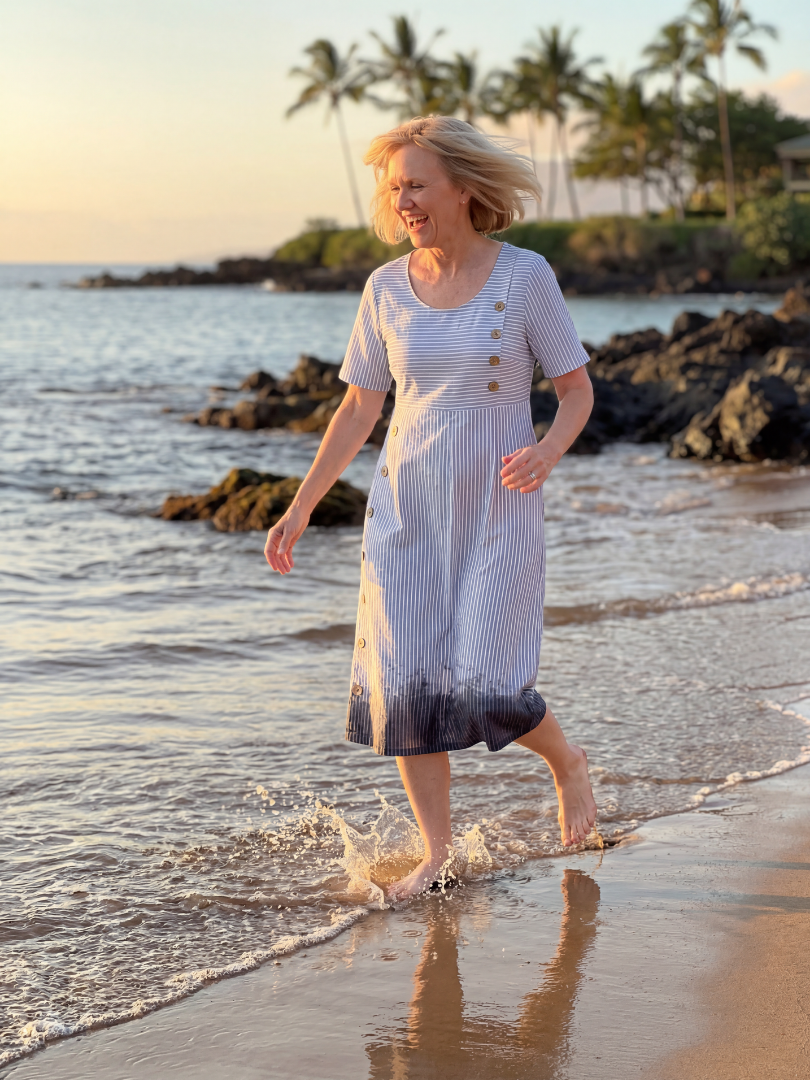 Anela | Harbor Midi Abito