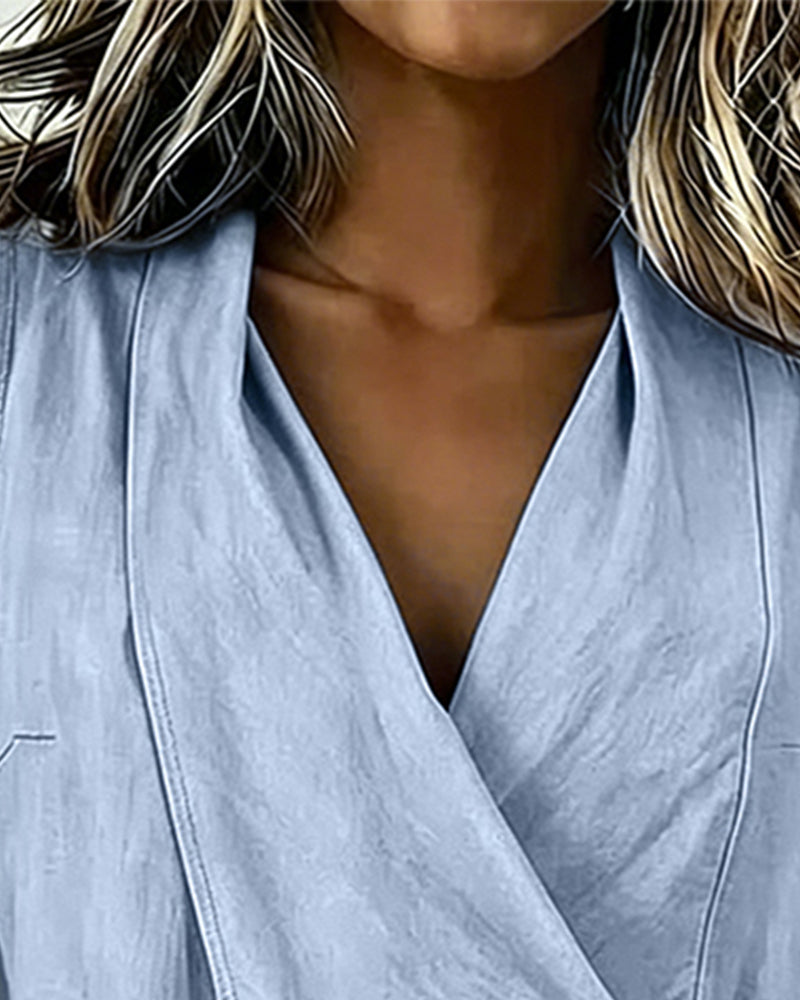 Brenda | Top a Bretelle Larghe Incrociate con Fiocco