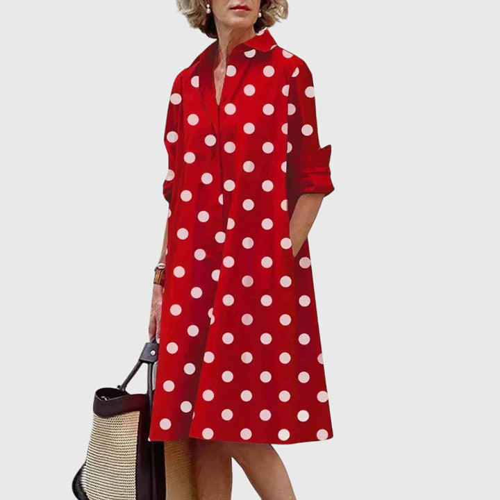 Paige | Elegante Abito With Pockets
