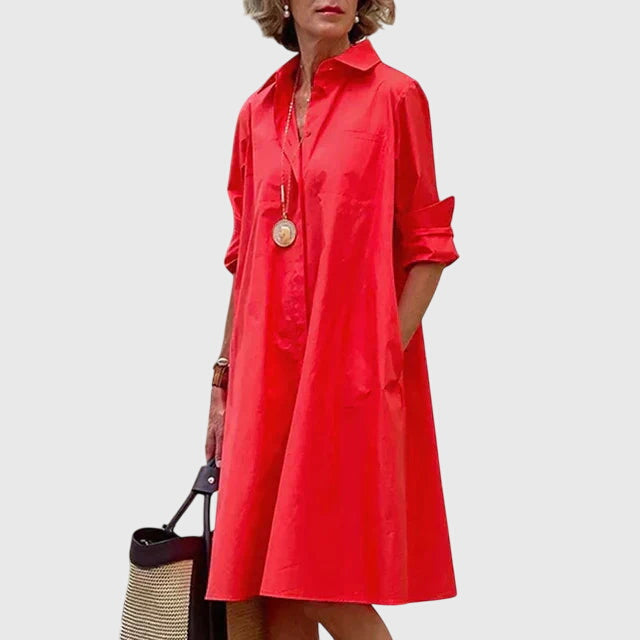 Paige | Elegante Abito With Pockets