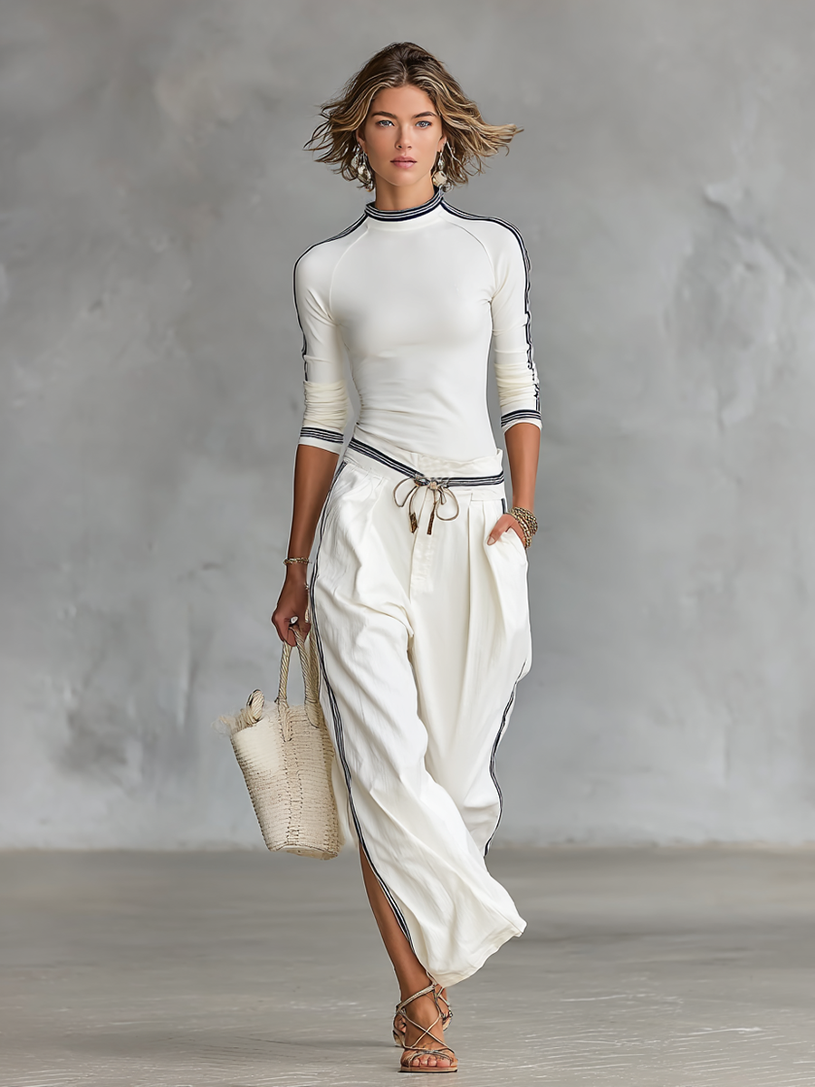 Mia | Sporty Maglietta Pantaloni Completo