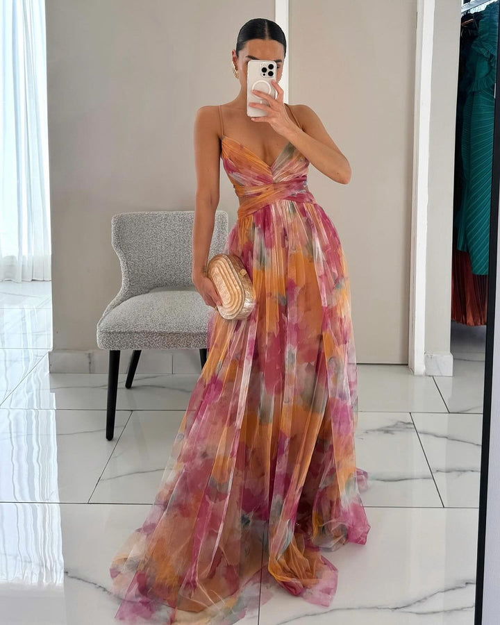 Harper | Maxi Abito Stampa Floreale