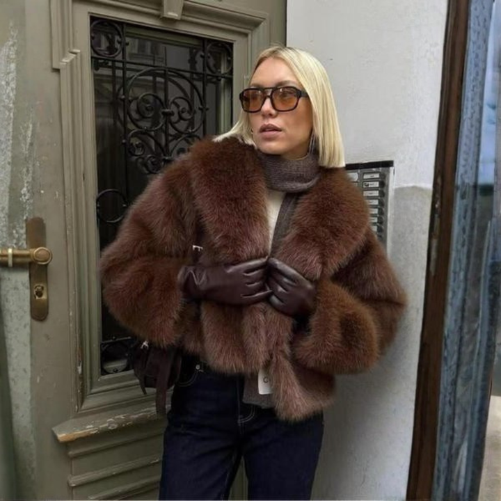 Celestia | Faux Fur Comodo Cappotto