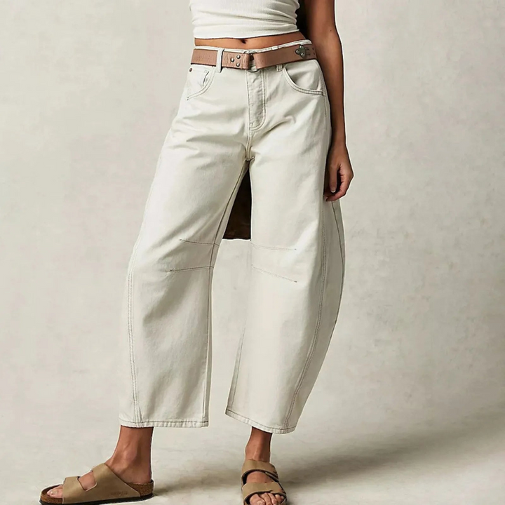 Bronwen | Moderno High Waist Barrel Leg Jeans