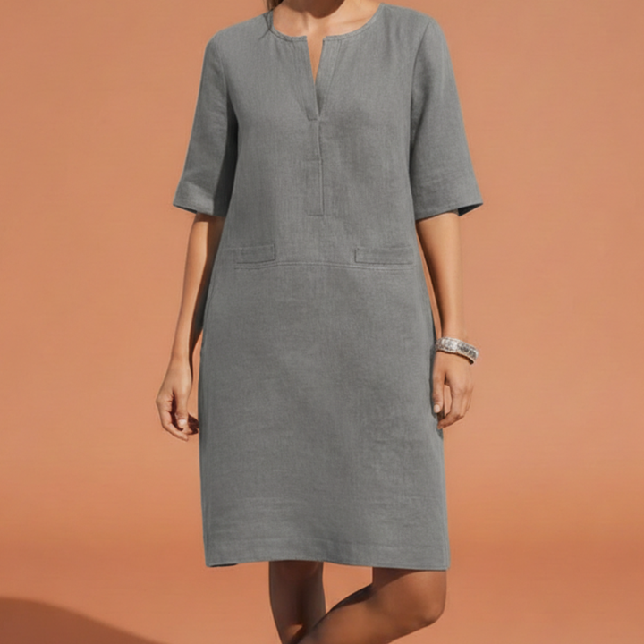 Marlowe | Refined Shift Abito with Elbow Sleeves