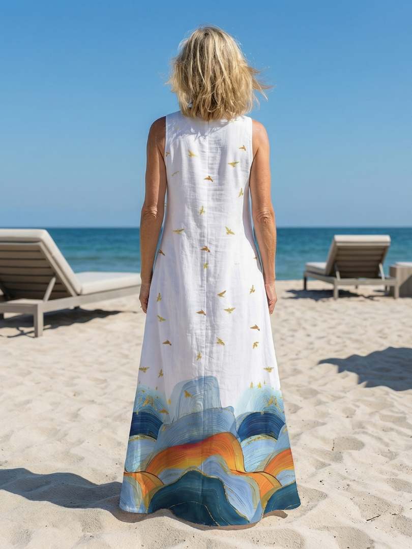 Caelia | Maxi Abito a Linea Morbida