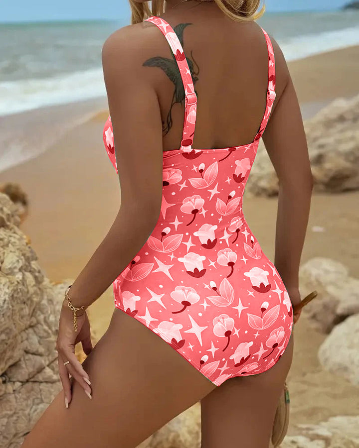 Clara | Tankini Intero Stampato