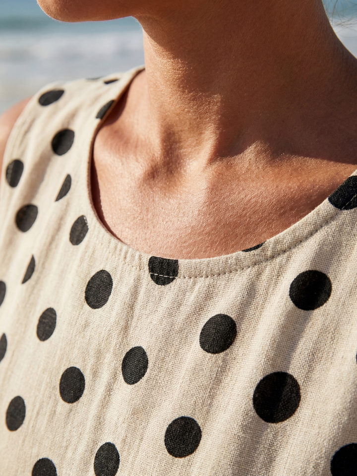 Hugo | Garden Dot Midi Abito