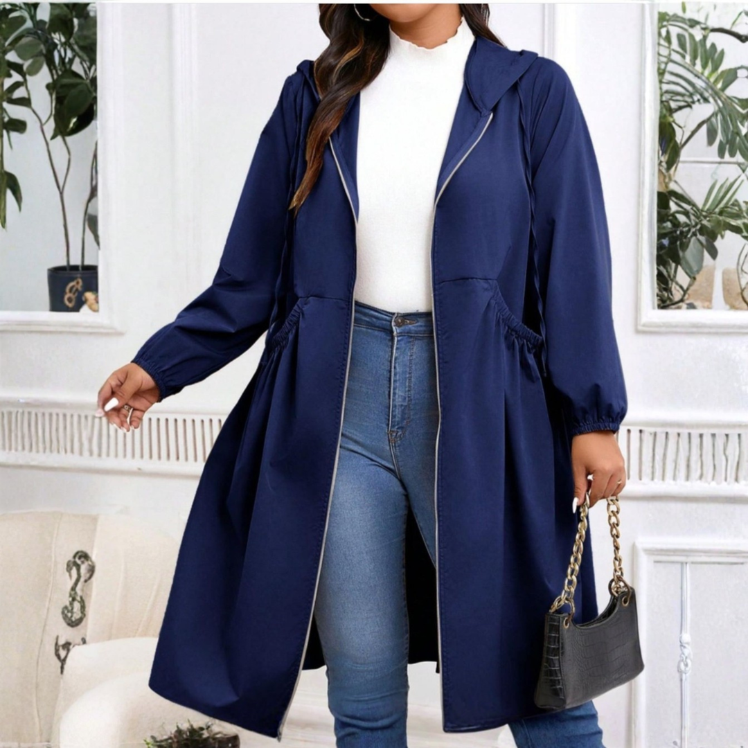 Avril | Zip-Up Hooded Cappotto
